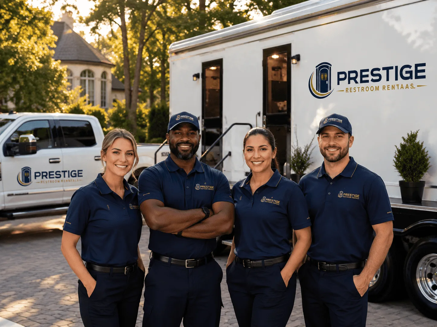 Trusted Luxury Portable Restrooms company in Minden, IA